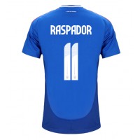 Camiseta Italia Giacomo Raspadori #11 Primera Equipación Replica Eurocopa 2024 mangas cortas